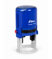 Tampon printer rond Ø 24mm encre bleu R-524