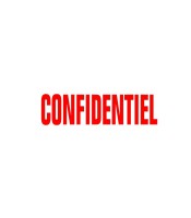 Cachet printer ( CONFIDENTIEL ) R.OAN-FR103