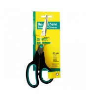 Ciseaux 21cm lame acier fin blister R.340101