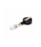 Yoyo à enrouleur zip avec lanière noir R.1460044 IDS 940