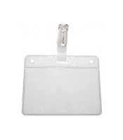 Badge 90x60 horizontal clip métal bretelle R.1456500 IDS 46 H