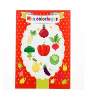 Cahier de coloriage " j apprends les légumes"  4-6ans 