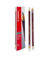 Crayon graphite HB bout gomme swano  R.4906/HB