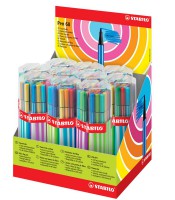 Stylo feutre fineliner boîte de 20 couleurs R.6820-01