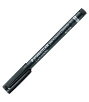 Stylo feutre extra fin 0.4mm lumocolor permanent noir R.310CDS-9 FRAN
