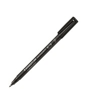 Stylo feutre rétro fin 0.6mm lumocolor permanent noir R.318-9 FRANCO