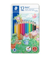Crayons couleur boîte de 12 métal noris R.185 M12