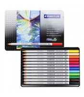 Crayons couleur boîte de 12 métal karat aquarelle R.125 M1