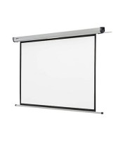 Ecran mural 240cmx180cm électrique toile blanc hors pose électrique 