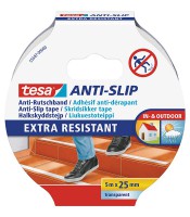 Adhésif anti dérapant 25 mm x5 m blanc  R.55587