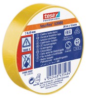 Adhésif isolation électrique 19mm x20m jaune R.53988-00091-00