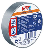 Adhésif isolation électrique 19mm x20m gris R.53988-46