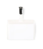 Badge avec pince 90x60mm paquet de 25 R.200500XXX