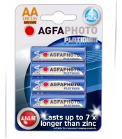 Pile alcaline LR6 paquet de 4 AA