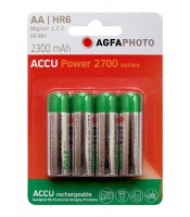 Pile LR06 rechargeable paquet de 4 piles (2450 mAh)