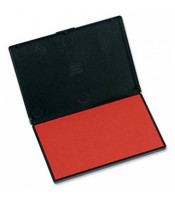 Tampon encreur rouge 11x7cm R.9052R 
