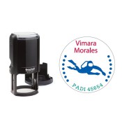 Tampon printy rond 4642 Ø 42mm avec couvercle R.166684