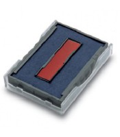 Cassette encrage 6/4750/2 bleu/rouge pour 4750-4755