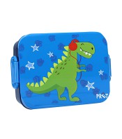 Boîte goûter Pret dinosaure bleu R.428-3059