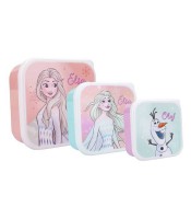 Boîtes goûter x3 Reine des neiges let's eat! R.785-4842