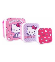 Boîtes goûter x3 Hello Kktty fresh bites R.230-00582
