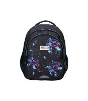 Sac à dos moyen modèle Skooter game face on noir R.421-00555