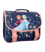Cartable 2 boucles Reine des neiges louder than love bleu R.785-01745