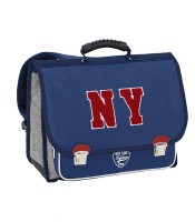 Cartable moyen modèle New york fashion 2 compartiments R.328316-26