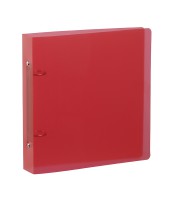 Classeur 17x22cm dos 3.5cm PP rouge R.905043-08