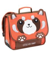 Cartable petit modèle Panda 2 compartiments orange marron R099762-01