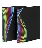 Classeur A4 4 anneaux dos 2.5cm PP rainbow  R.602067-08