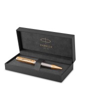 Stylo roller PARKER Ingenuity Arrow noir doré F R.PK2200951
