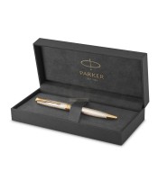 Stylo bille PARKER Sonnet Premium refresh plaqué or M R.PK2119796