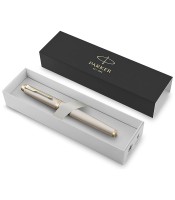 Stylo roller PARKER IM Monochrome champagne F R.PK2172955